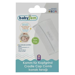 Babyjem Fine Toothed Cradle Cap Comb For 0+ Months