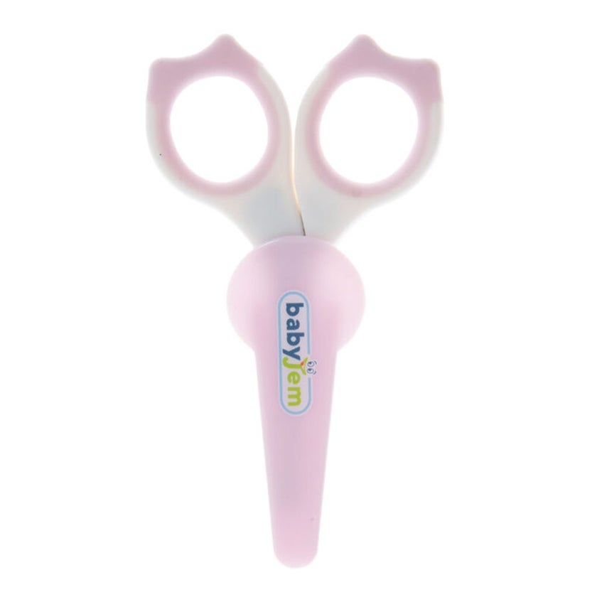 Babyjem Nail Scissors With Case - Pink