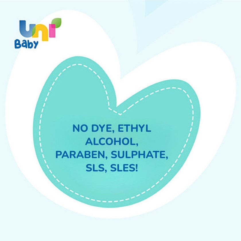 Uni Baby Hair & Body Moisturizing Shampoo 200ml