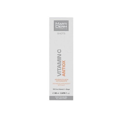 Marti Derm Shots Vitamin C Antiox Maximum Antioxidant Efficacy Serum - 20ml