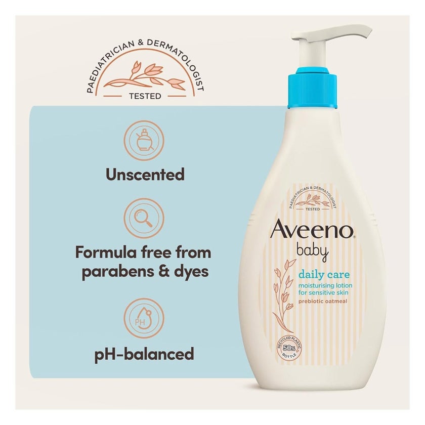 Aveeno Baby Daily Care Moisturizing Lotion For Sensitive Skin 250ml