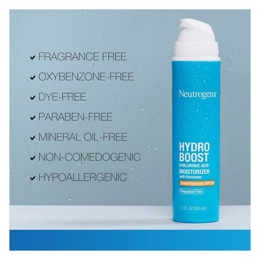 Neutrogena Hydro Boost SPF 50 Hyaluronic Acid Moisturizer 50ml