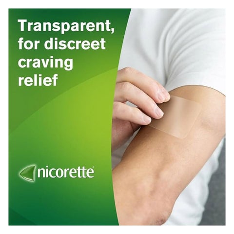 Nicorette Nicotine 10mg Invisi Patches, Pack of 7’s
