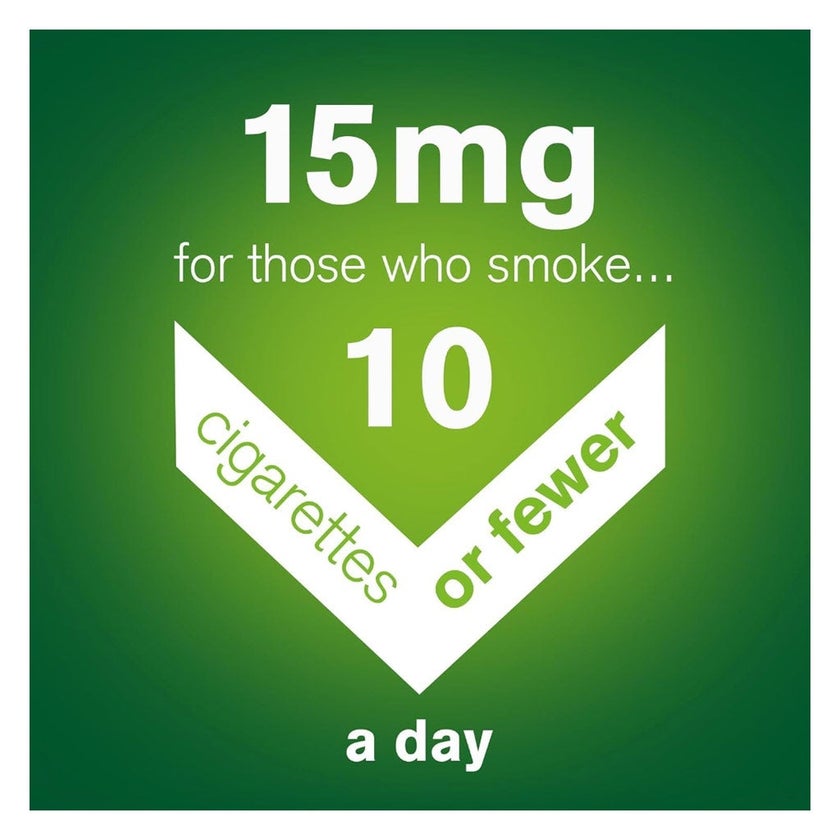 Nicorette Nicotine 15mg Invisi Patches, Pack of 7’s