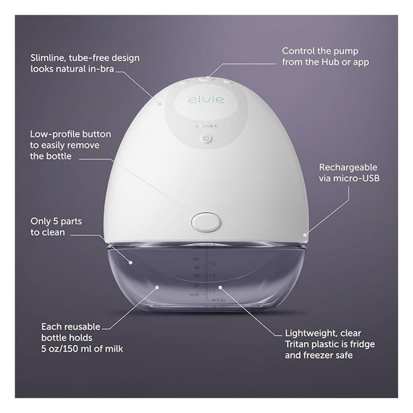 Elvie Wearable Electric Breast Pump Double