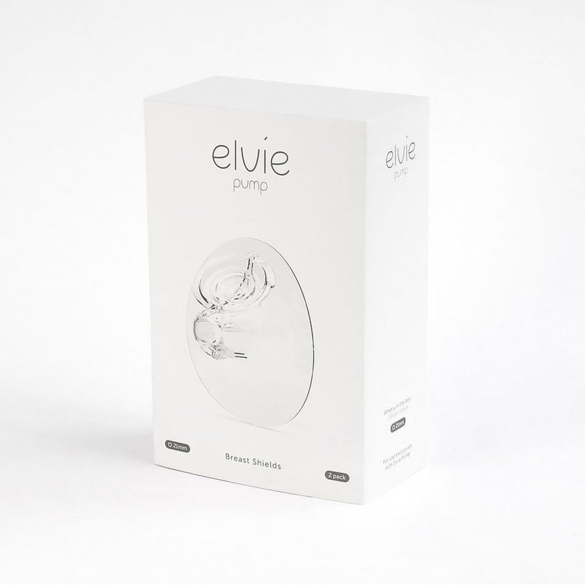 Elvie Pump Breast Shields, Size 21mm, Pack of 2's