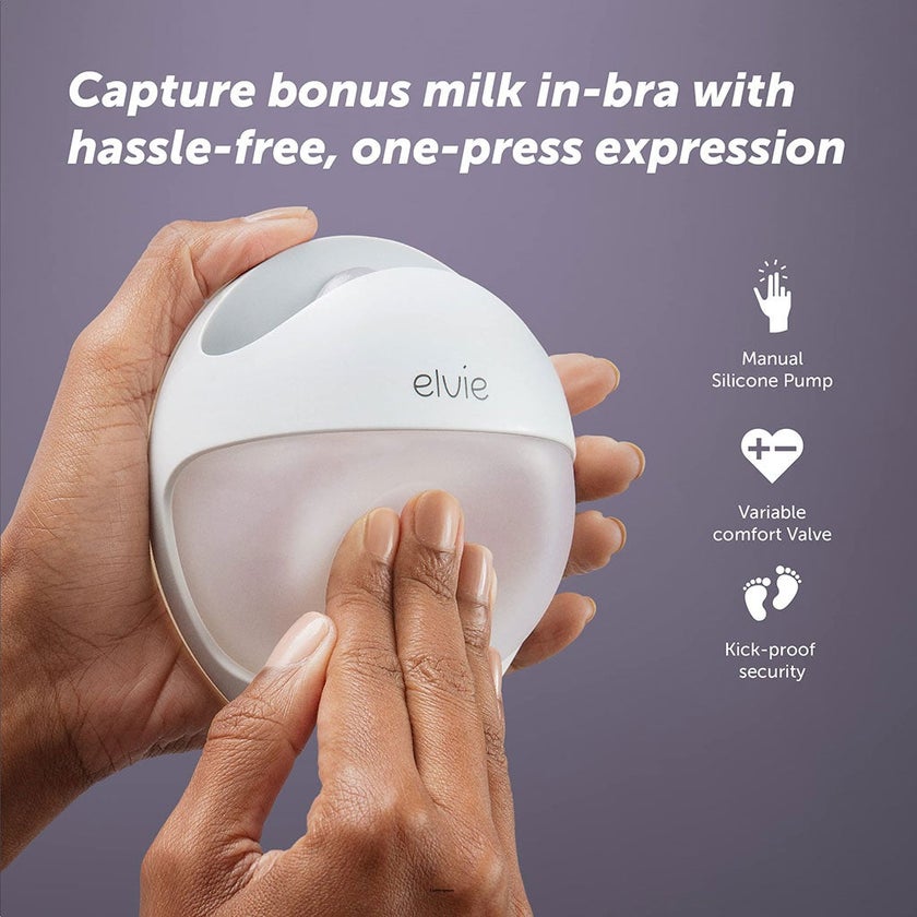 Elvie Curve Wearable Manual Breast Pump