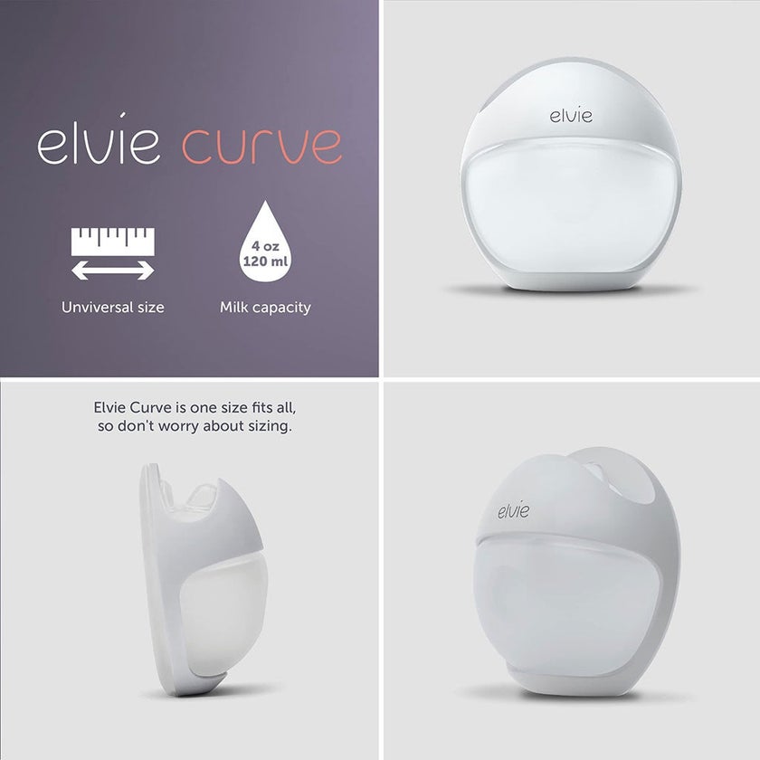 Elvie Curve Wearable Manual Breast Pump