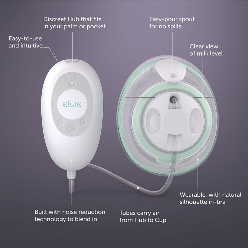 Elvie Stride Wearable Electric Breast Pump Single