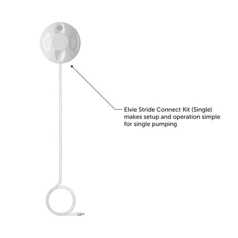 Elvie Stride Breast Pump Connect Kit - Single