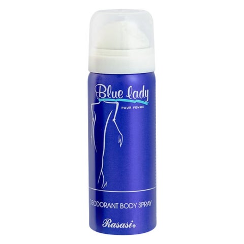 Rasasi Blue Lady Gift Set - Rasasi EDP 40ml + Rasasi Deo Spray 50ml