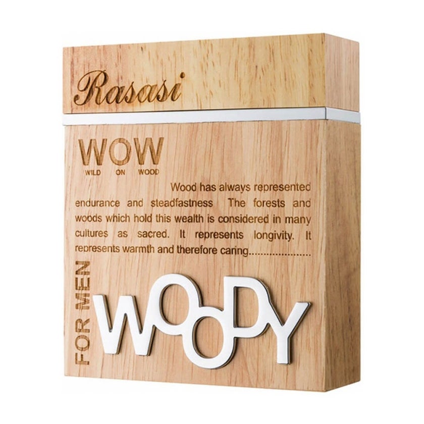 Rasasi Wow Woody Eau De Parfum For Men 60ml