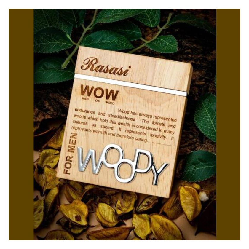 Rasasi Wow Woody Eau De Parfum For Men 60ml