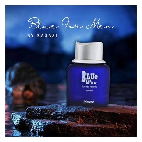 Rasasi Blue Eau De Toilette Spray For Men 100ml