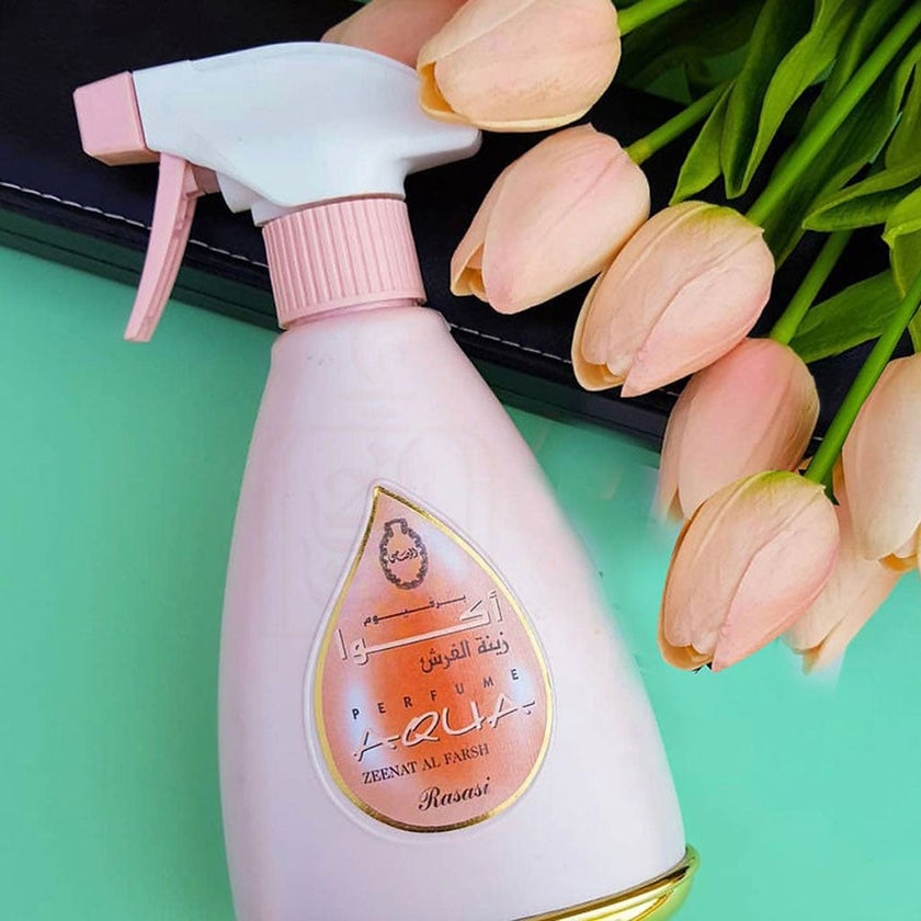 Rasasi Aqua Zeenat Al Farsh Room & Linen Mist 375ml