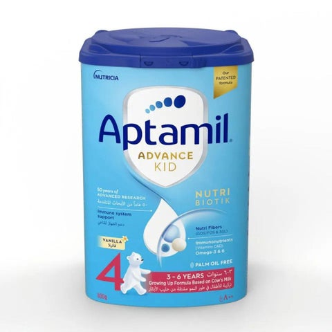 Aptamil Advance Stage 4 Growing Up Kids Milk Formula, 3 To 6 Years - 800g x 2
