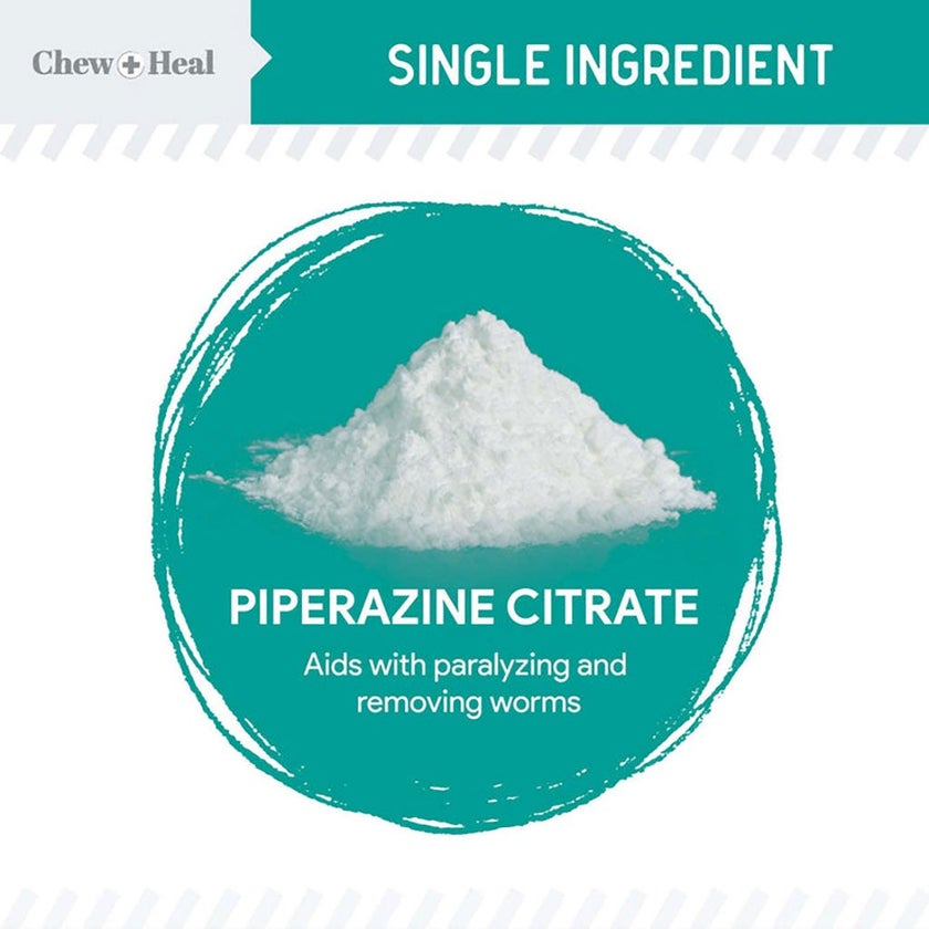 Chew + Heal Stop The Worms Oral Liquid For Puppies & Kittens 355ml