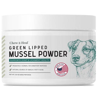 Chew + Heal Green Lipped Mussel Powder For Dogs 60g