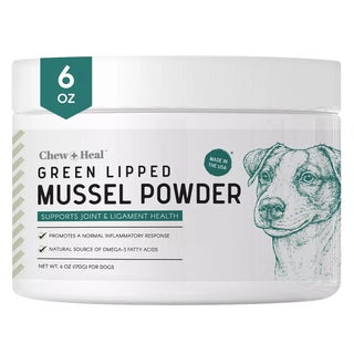Chew + Heal Green Lipped Mussel Powder For Dogs 170g
