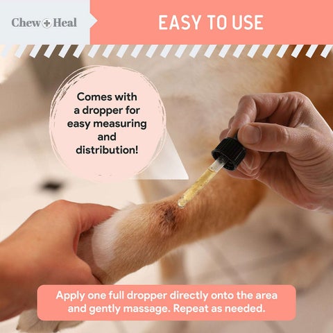 Chew + Heal Natural Hot Spot & Itching Relief Topical Liquid For Dogs 60ml