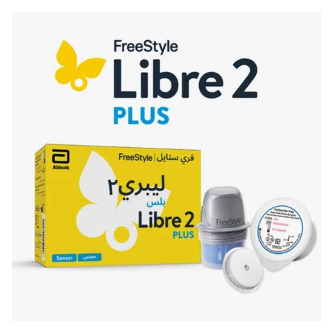Freestyle Libre 2 Plus Flash Sensor Continuous Monitoring System (CGM)