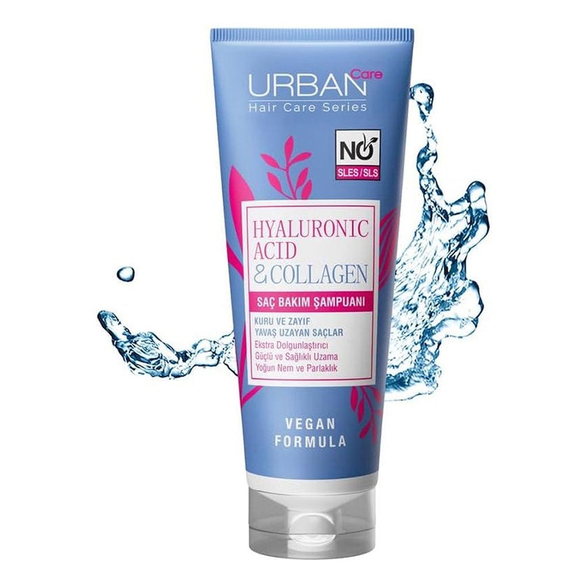 Urban Care Hyaluronic Acid & Collagen Shampoo For Dry Hair 250ml