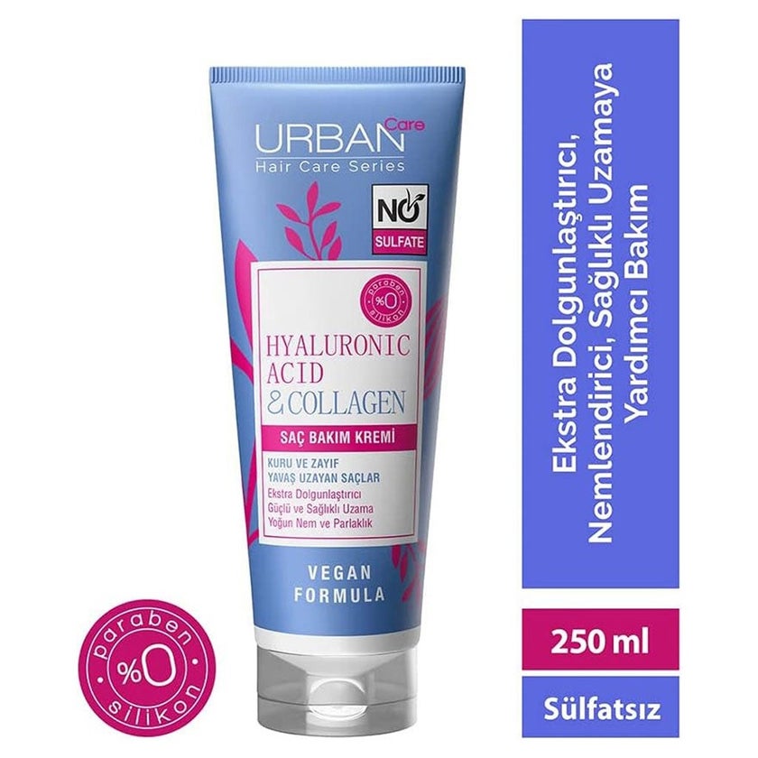 Urban Care Hyaluronic Acid & Collagen Conditioner For Dry Hair 250ml