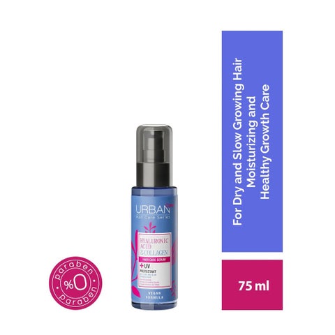 Urban Care Hyaluronic Acid & Collagen Serum For Dry Hair 75ml