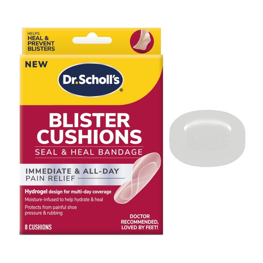 Dr.Scholl's Blister Cushions Seal & Heal Bandage, Pack of 8's