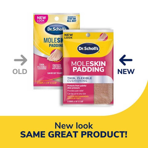 Dr.Scholl's Moleskin Padding For Feet, Pack of 3's