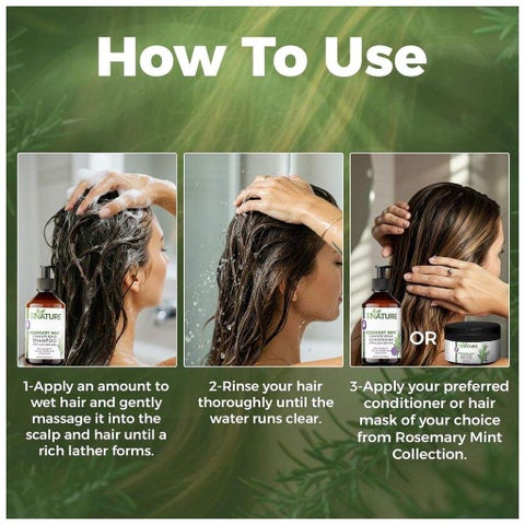 ByNature Rosemary Mint Shampoo 250ml