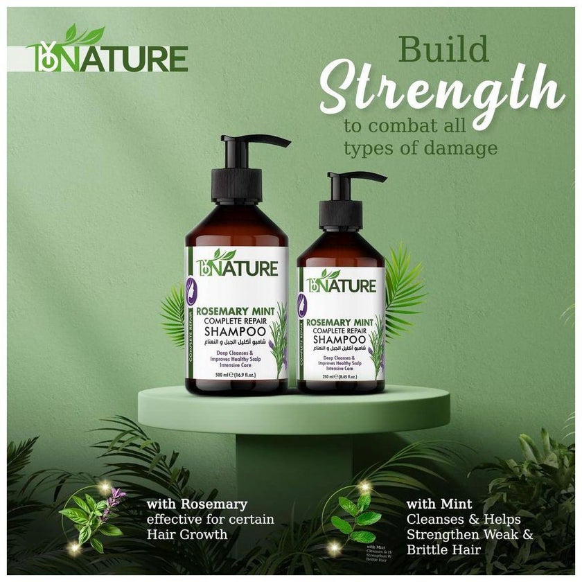 ByNature Rosemary Mint Shampoo 500ml