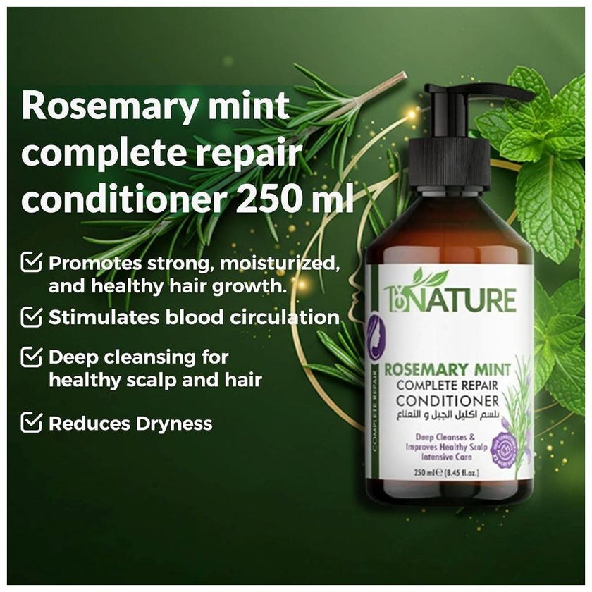 ByNature Rosemary Mint Conditioner 250ml
