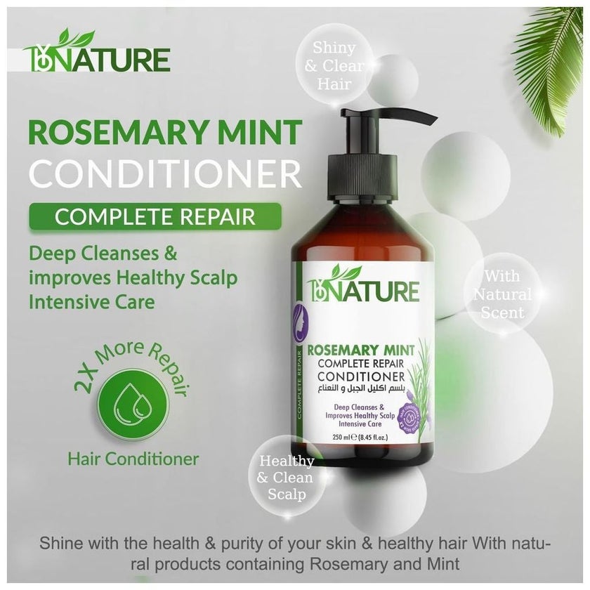 ByNature Rosemary Mint Conditioner 250ml