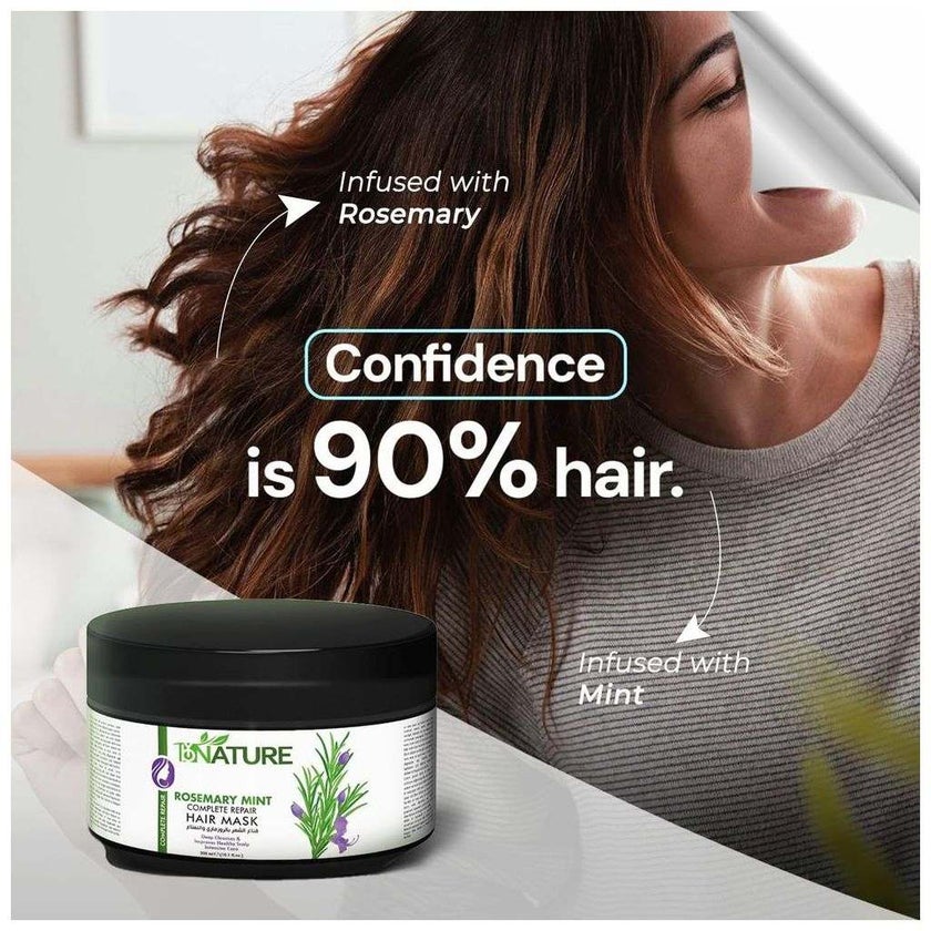 ByNature Rosemary Mint Hair Mask 300ml