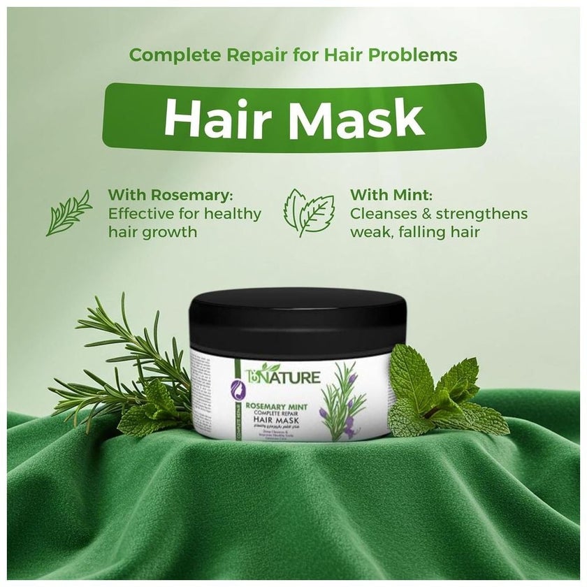 ByNature Rosemary Mint Hair Mask 300ml