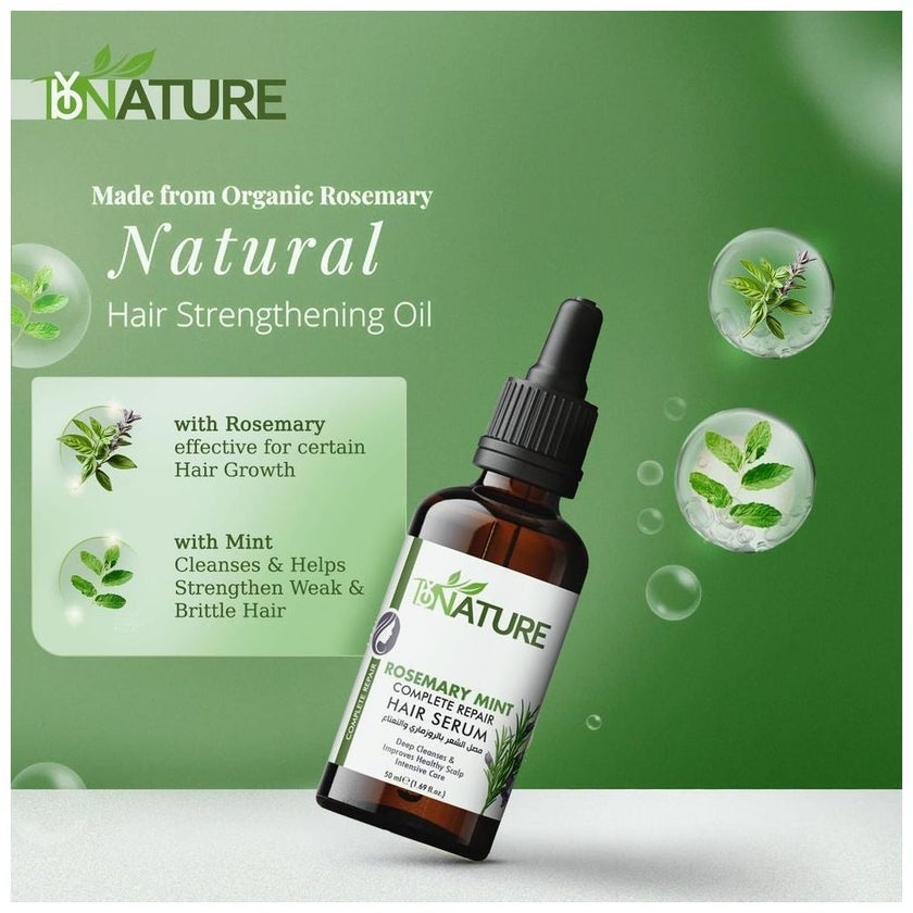ByNature Rosemary Mint Hair Serum 50ml