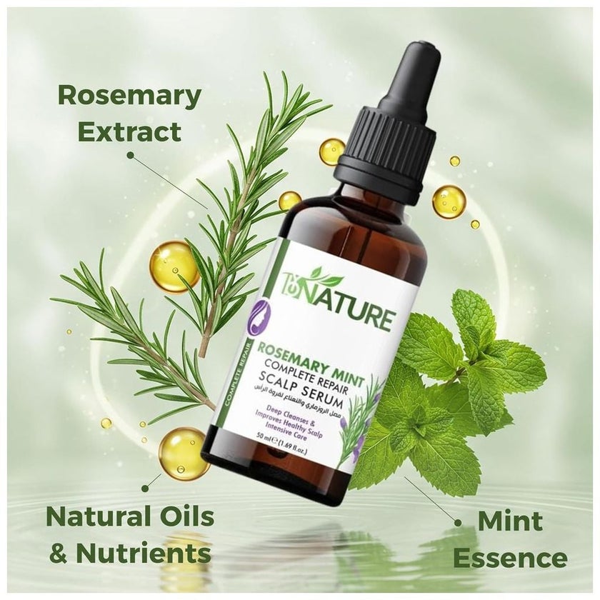 ByNature Rosemary Mint Scalp Serum 50ml