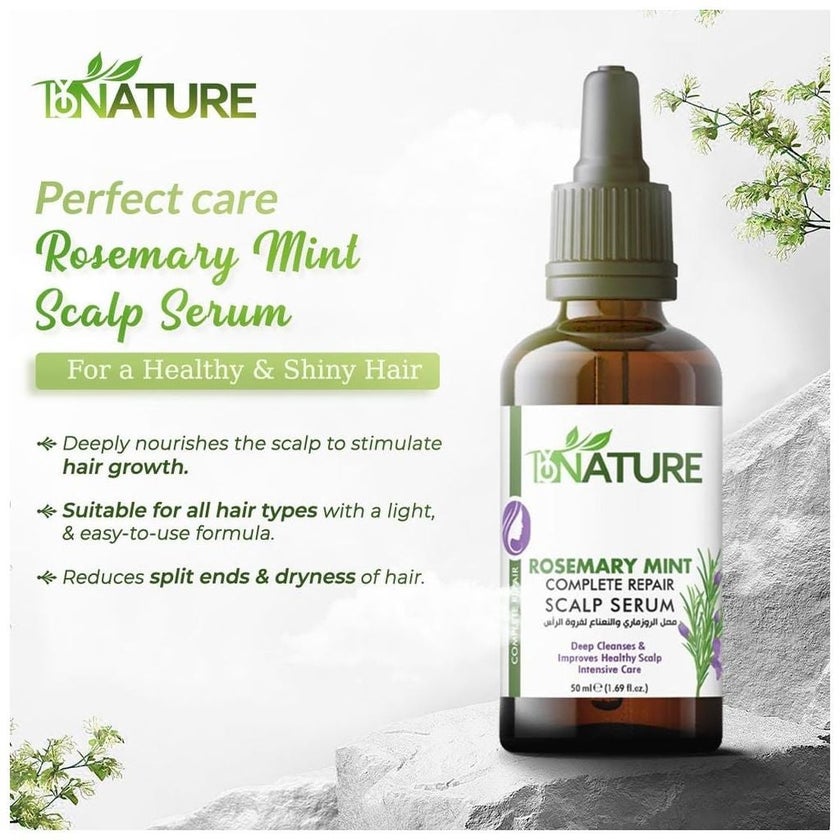 ByNature Rosemary Mint Scalp Serum 50ml