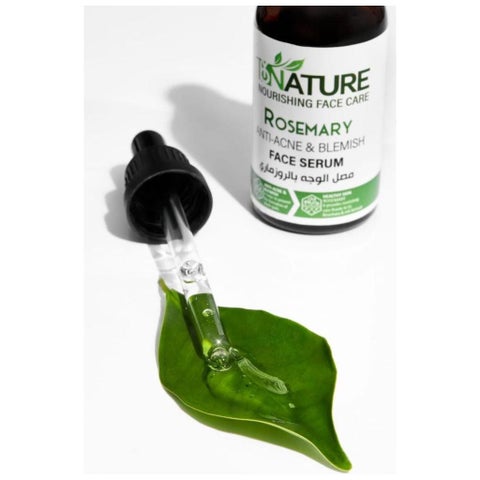 ByNature Rosemary Anti Acne & Blemish Care Face Serum 50ml