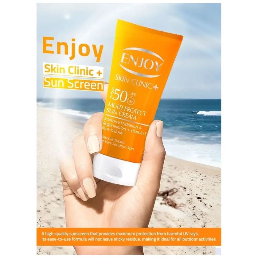 Enjoy Multi Protect SPF 50 Sun Cream 100ml