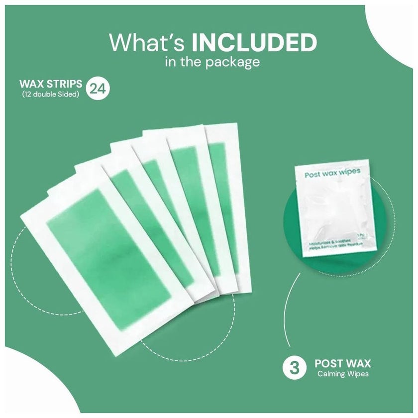 Enjoy Liposoluble Azulene Wax Strips Set, Pack of 41's