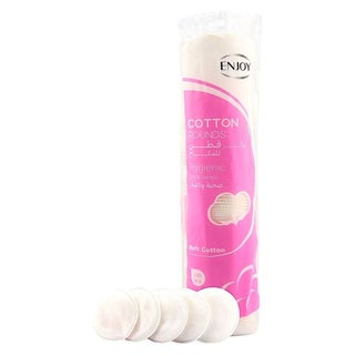Enjoy Soft Cotton Round Pads, Pack of 100's