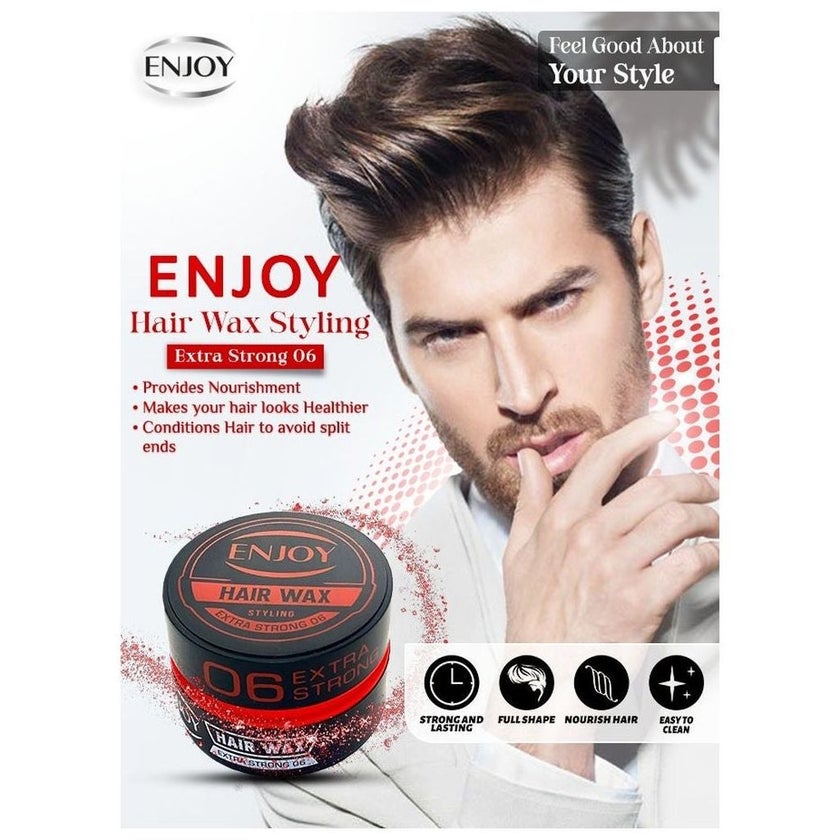 Enjoy Extra Strong 06 Hair Styling Wax 150ml