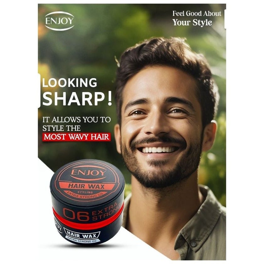 Enjoy Extra Strong 06 Hair Styling Wax 150ml