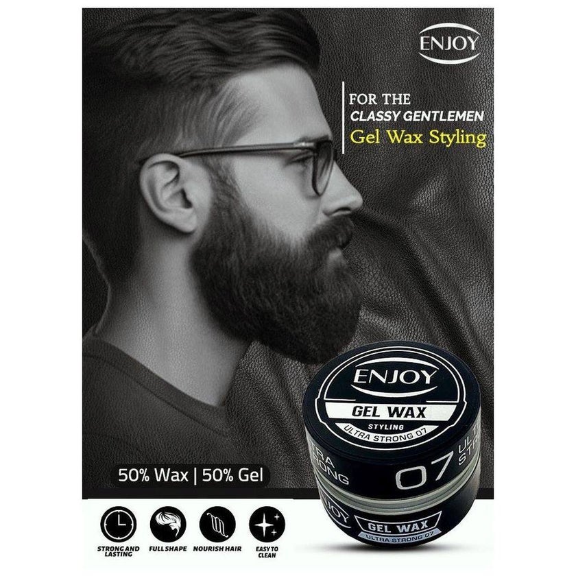 Enjoy Ultra Strong 07 Hair Styling Gel Wax 150ml