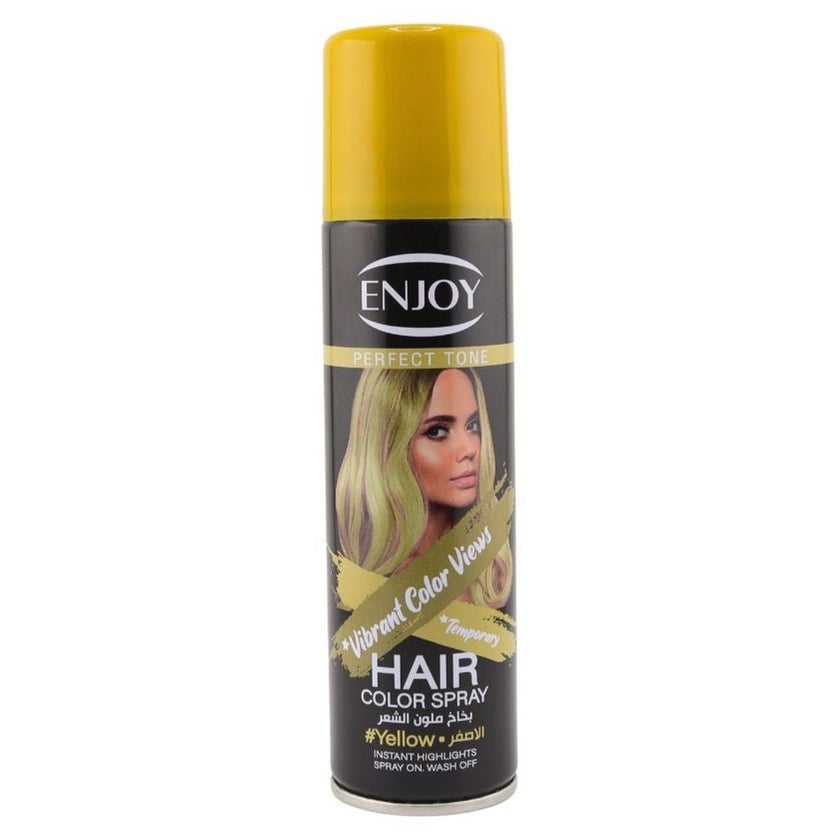 Enjoy Hair Color Spray 150ml - Yellow Color