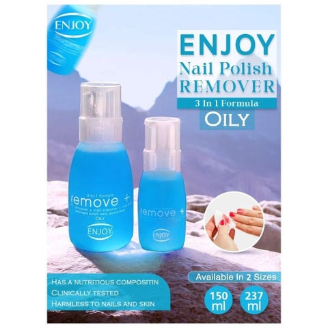 Enjoy Remove+ Oily Nail Polish Remover 150ml