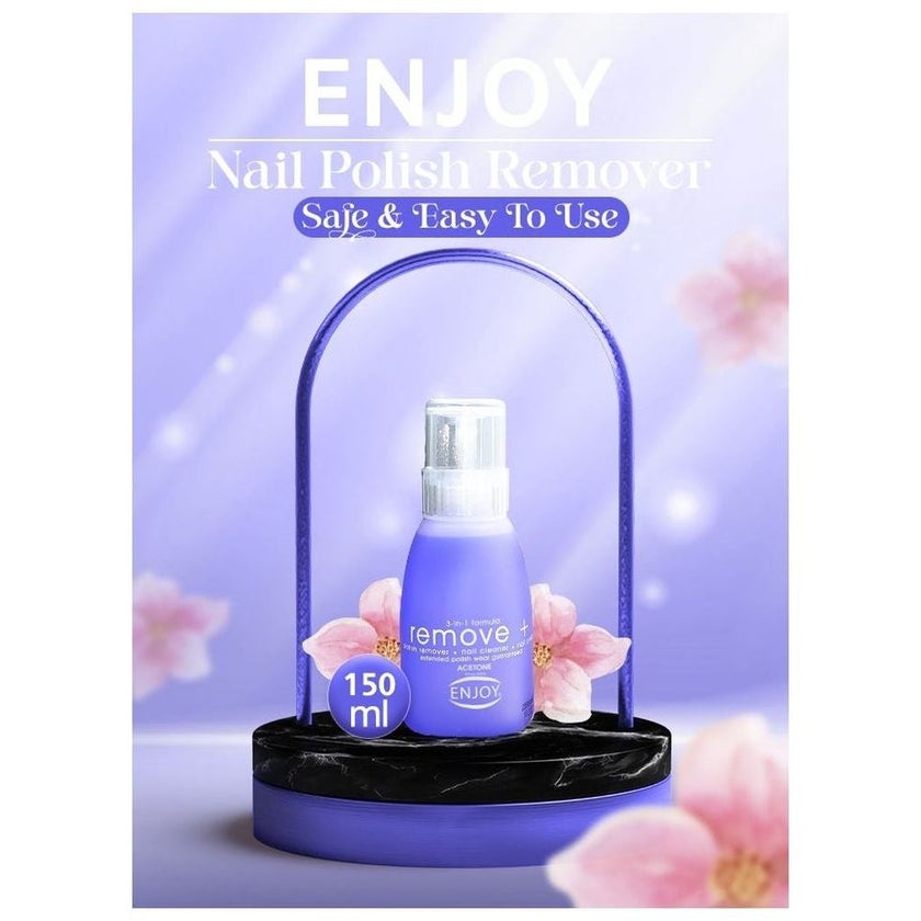 Enjoy Remove+ Acetone Nail Polish Remover 150ml