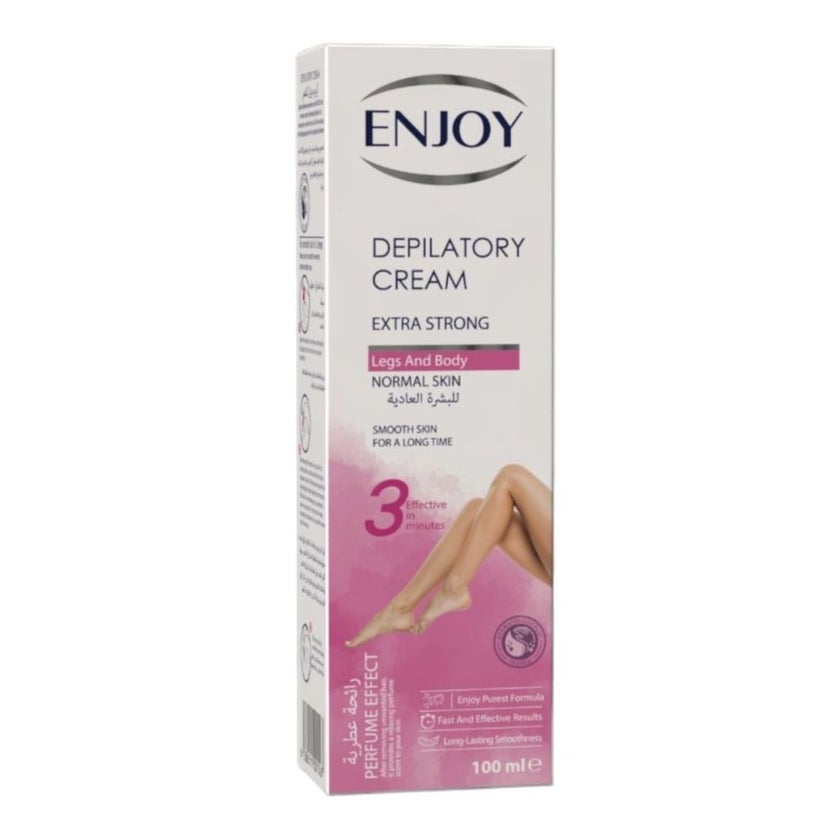 Enjoy Extra Strong Depilatory Cream For Normal Skin 100ml